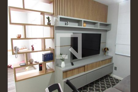 Sala de TV de apartamento à venda com 2 quartos, 67m² em Vila Andrade, São Paulo