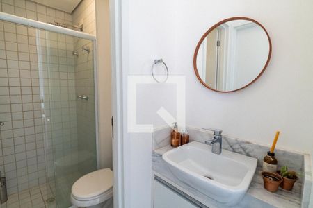 Banheiro de apartamento à venda com 1 quarto, 35m² em Saúde, São Paulo