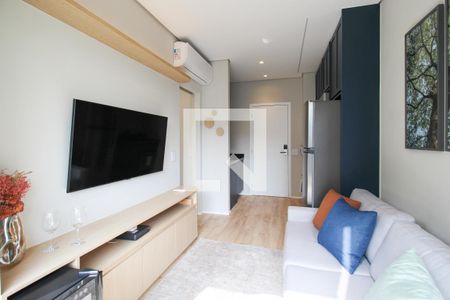 Studio para alugar com 31m², 1 quarto e sem vagaSala