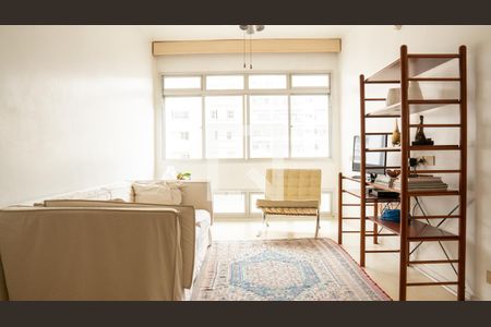 Sala de apartamento à venda com 2 quartos, 90m² em Higienópolis, São Paulo