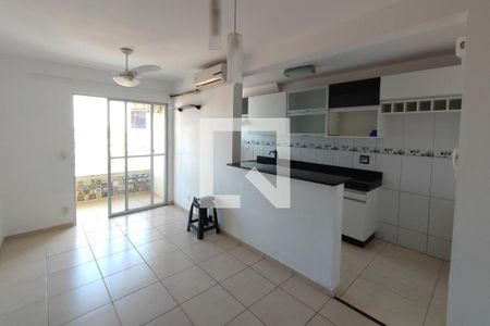 Sala de apartamento para alugar com 2 quartos, 56m² em São Bernardo, Campinas