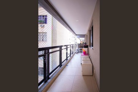 Varanda da Sala de apartamento à venda com 3 quartos, 94m² em Icaraí, Niterói