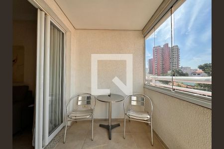 Sacada de apartamento à venda com 3 quartos, 87m² em Vila Bastos, Santo André