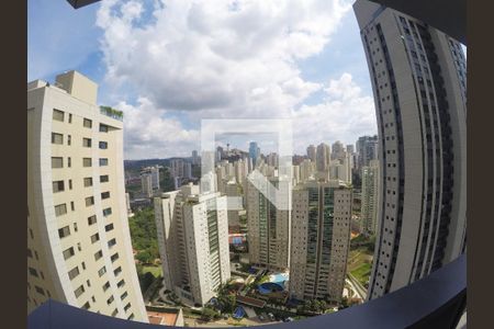 Vista da Varanda de apartamento à venda com 4 quartos, 202m² em Vila da Serra, Nova Lima