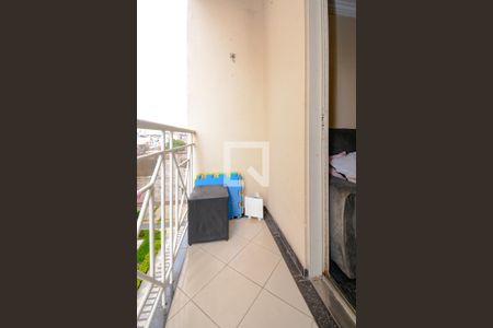 Sacada - Sala de apartamento à venda com 2 quartos, 56m² em Planalto, São Bernardo do Campo