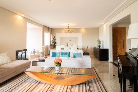 Sala de apartamento à venda com 4 quartos, 210m² em Nova Petrópolis, São Bernardo do Campo