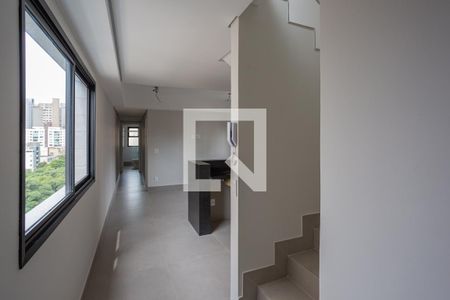 Sala de apartamento à venda com 2 quartos, 111m² em São Pedro, Belo Horizonte