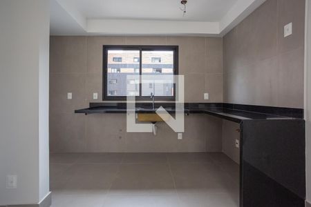 Cozinha de apartamento à venda com 2 quartos, 65m² em São Pedro, Belo Horizonte