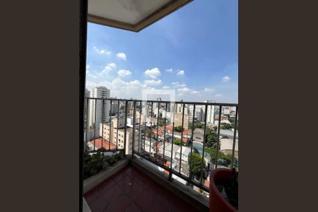 Varanda do Quarto de apartamento para alugar com 1 quarto, 46m² em Vila Clementino, São Paulo