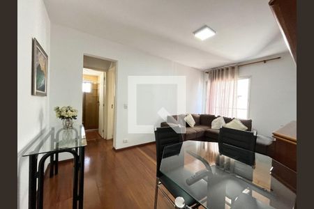 Sala de apartamento para alugar com 1 quarto, 46m² em Vila Clementino, São Paulo