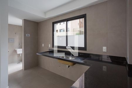 Cozinha de apartamento à venda com 2 quartos, 183m² em São Pedro, Belo Horizonte