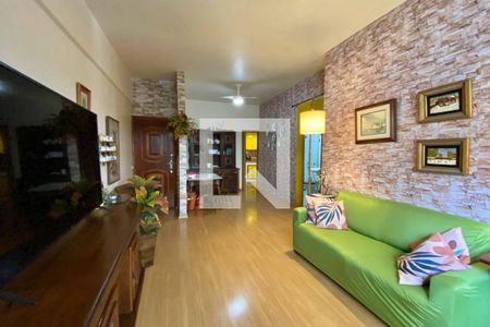 Sala de apartamento à venda com 3 quartos, 93m² em Humaitá, Rio de Janeiro
