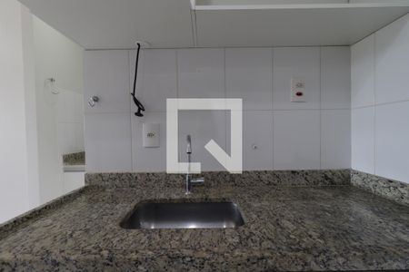 Cozinha  de kitnet/studio para alugar com 1 quarto, 22m² em Iguatemi, Ribeirão Preto