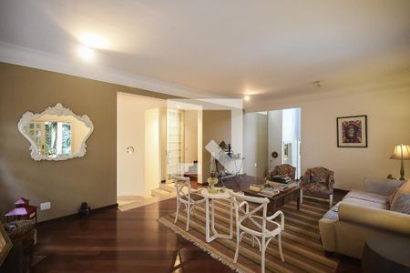 Sala de casa de condomínio à venda com 4 quartos, 760m² em Jardim Leonor, São Paulo