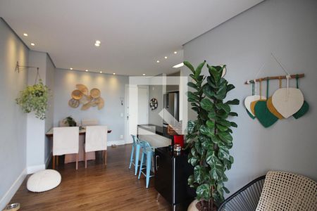 Sala  de apartamento à venda com 2 quartos, 72m² em Centro, São Bernardo do Campo