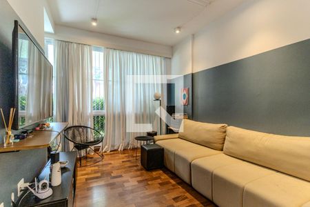 Sala de apartamento para alugar com 3 quartos, 123m² em Higienópolis, São Paulo