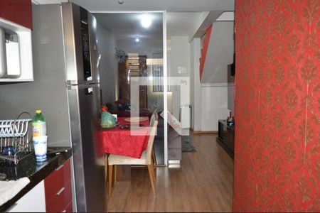 Cozinha de apartamento à venda com 2 quartos, 61m² em São Joaquim, Contagem