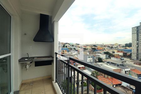 Varanda de apartamento à venda com 2 quartos, 59m² em Utinga, Santo André