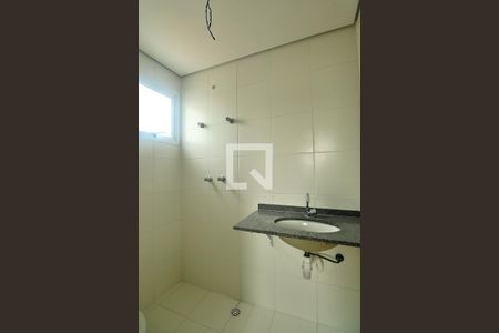 Suíte - Banheiro do Quarto 1 de apartamento à venda com 2 quartos, 59m² em Utinga, Santo André