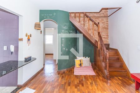 Sala 1 de apartamento à venda com 4 quartos, 140m² em Alto Caiçaras, Belo Horizonte