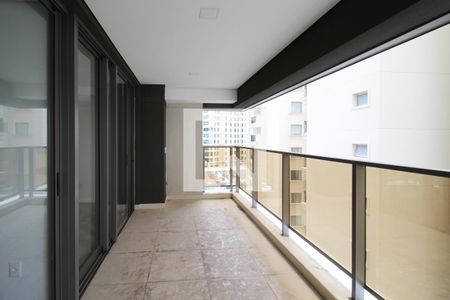 Varanda  de apartamento à venda com 2 quartos, 70m² em Vila Nova Conceição, São Paulo