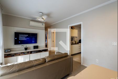 Sala de apartamento para alugar com 3 quartos, 179m² em Gonzaga, Santos