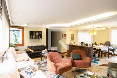 Sala de apartamento à venda com 2 quartos, 268m² em Petrópolis, Porto Alegre
