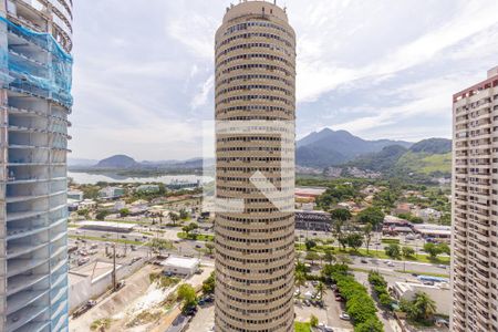 Varanda Vista de apartamento à venda com 1 quarto, 60m² em Barra da Tijuca, Rio de Janeiro