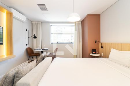 Studio de kitnet/studio para alugar com 1 quarto, 29m² em Indianópolis, São Paulo