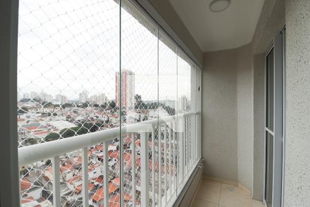 Varanda da Sala de apartamento para alugar com 2 quartos, 45m² em Vila Guaca, São Paulo