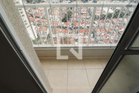 Varanda da Sala de apartamento para alugar com 2 quartos, 45m² em Vila Guaca, São Paulo