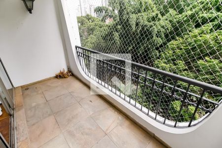 Varanda da Sala de apartamento para alugar com 3 quartos, 120m² em Jardim Ampliação, São Paulo