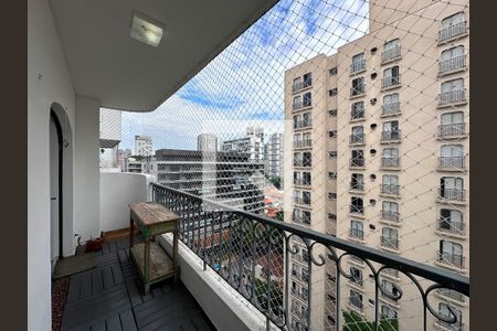 Sacada de apartamento à venda com 3 quartos, 135m² em Cidade Monções, São Paulo