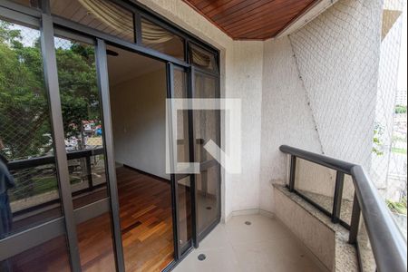 Varanda da Sala de apartamento para alugar com 3 quartos, 125m² em Jardim Santa Clara, Taubaté