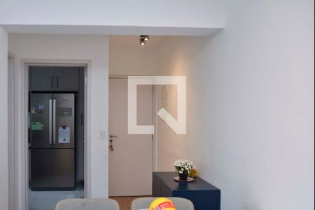 Detalhe Sala de apartamento para alugar com 3 quartos, 96m² em Campestre, Santo André