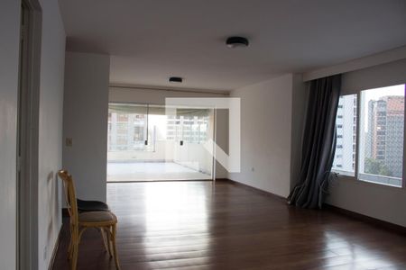 Sala de apartamento para alugar com 1 quarto, 135m² em Real Parque, São Paulo