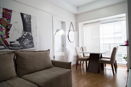 Sala de apartamento para alugar com 1 quarto, 40m² em Vila Guarani (Z Sul), São Paulo