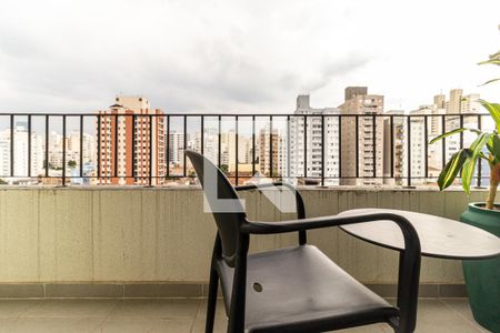 Varanda de kitnet/studio para alugar com 1 quarto, 24m² em Campos Elíseos, São Paulo