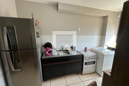 Cozinha de apartamento para alugar com 2 quartos, 43m² em Jardim Jose Sampaio Junior, Ribeirão Preto