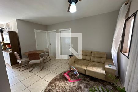 Sala de apartamento para alugar com 2 quartos, 43m² em Jardim Jose Sampaio Junior, Ribeirão Preto