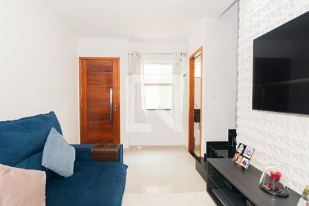Sala de casa de condomínio à venda com 2 quartos, 55m² em Vila Nilo, São Paulo