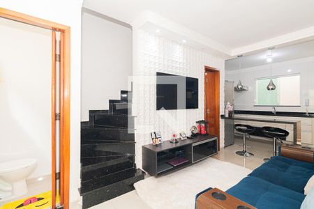 Sala de casa de condomínio à venda com 2 quartos, 55m² em Vila Nilo, São Paulo