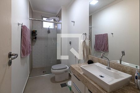 banheiro social de apartamento à venda com 2 quartos, 74m² em Aclimação, São Paulo