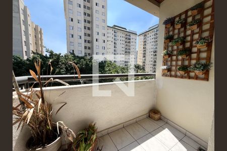 Varanda de apartamento à venda com 2 quartos, 60m² em Vila Paulista, São Paulo