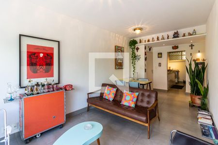 Sala de apartamento à venda com 1 quarto, 75m² em Vila Buarque, São Paulo