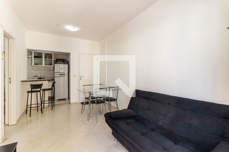 Sala de apartamento para alugar com 1 quarto, 42m² em Vila Buarque, São Paulo