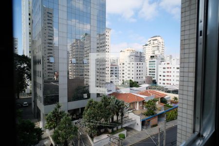 Vista da Sala de apartamento à venda com 1 quarto, 60m² em Paraíso, São Paulo