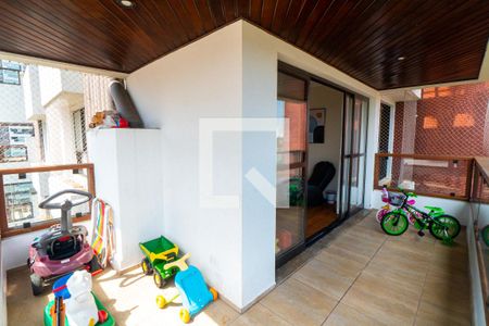 Sacada da Sala de apartamento para alugar com 3 quartos, 385m² em Jardim Prudência, São Paulo