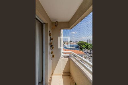 Sacada Sala de apartamento à venda com 3 quartos, 64m² em Vila Marieta, São Paulo
