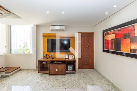 Sala 1 de apartamento à venda com 4 quartos, 256m² em Buritis, Belo Horizonte